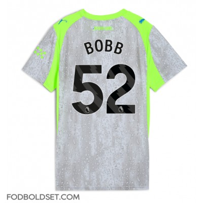 Manchester City Oscar Bobb #52 Tredjetrøje Dame 2025-26 Kortærmet Manchester City Oscar Bobb #52 Tredjetrøje Dame 2025-26 Kortærmet